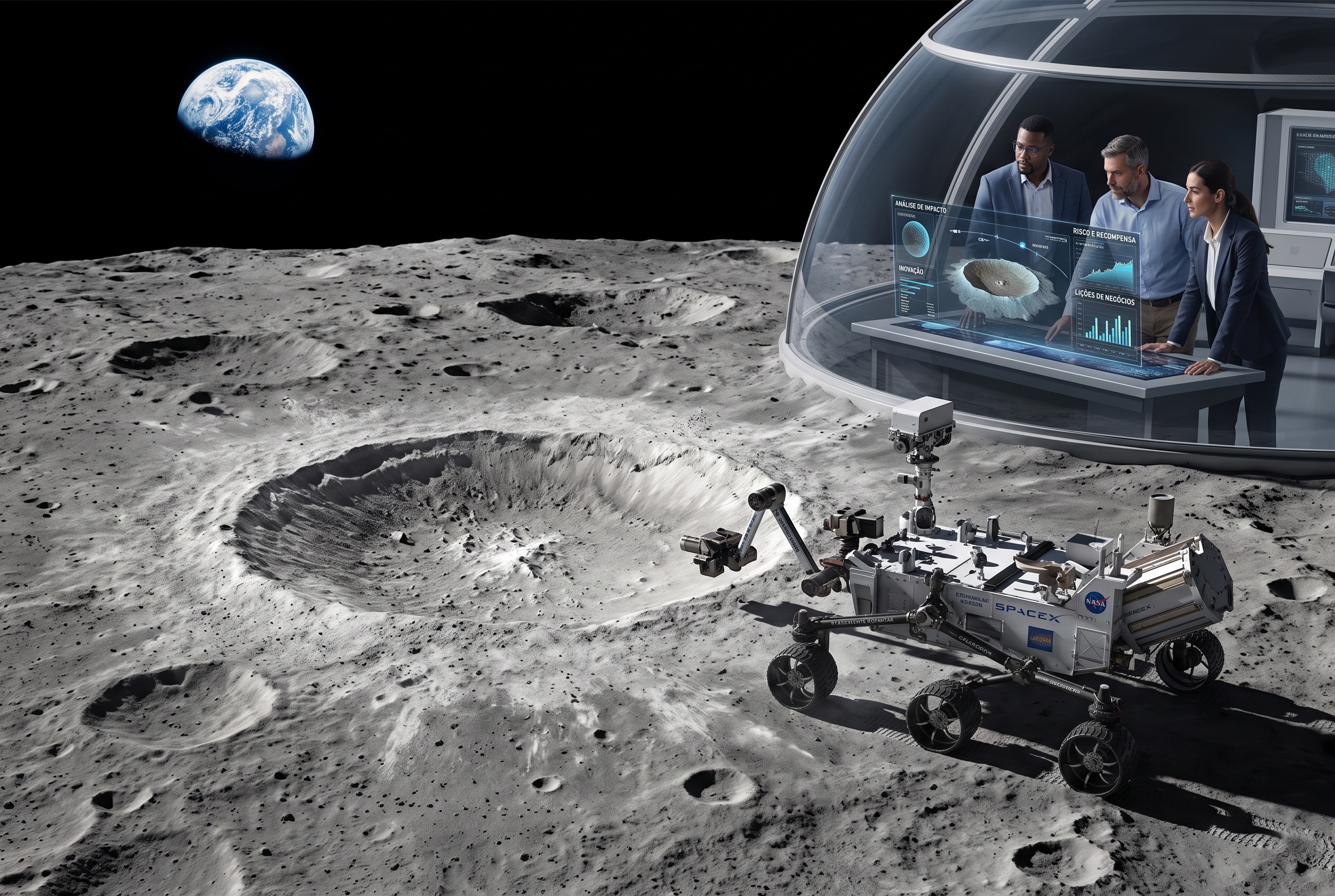A Exploração Espacial e o Impacto da Tecnologia: Lições para a Gestão de Negócios